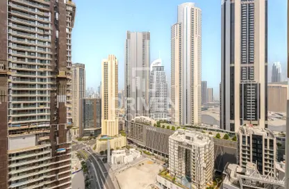 Apartment - Studio - 1 Bathroom for rent in Upper Crest - Downtown Dubai - Dubai
