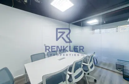 مكتب - استوديو للايجار في برج تشرشل للأعمال - أبراج تشرشل - الخليج التجاري - دبي