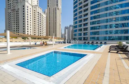 Apartment - 1 Bedroom - 2 Bathrooms for rent in Dorra Bay - Dubai Marina - Dubai