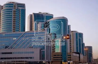Outdoor Building image for: Apartment - 1 Bedroom - 2 Bathrooms for sale in Orient Tower 2 - Orient Towers - Al Bustan - Ajman, Image 1
