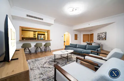 Apartment - 2 Bedrooms - 3 Bathrooms for rent in Al Sultana - Shoreline Apartments - Palm Jumeirah - Dubai
