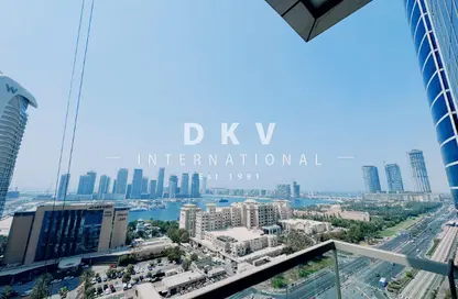 Apartment - 3 Bedrooms - 4 Bathrooms for rent in Ocean Heights - Dubai Marina - Dubai
