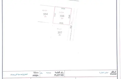 أرض - استوديو للبيع في المطرق - الرحمانية - الشارقة