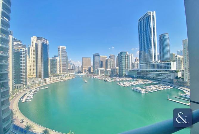 Apartment - 2 Bedrooms - 4 Bathrooms for rent in Marina Wharf 1 - Marina Wharf - Dubai Marina - Dubai