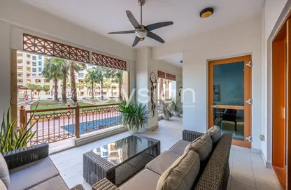 Apartment - 2 Bedrooms - 3 Bathrooms for rent in Marina Residences 1 - Marina Residences - Palm Jumeirah - Dubai
