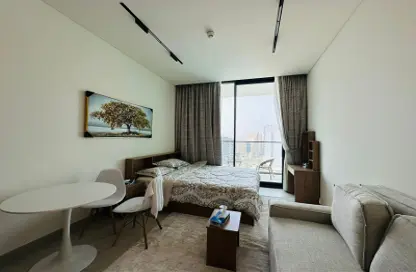 Apartment - 1 Bathroom for rent in Binghatti Azure - Jumeirah Village Circle - Dubai