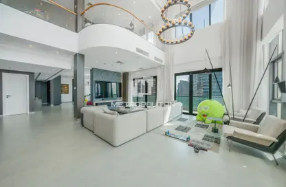 Penthouse - 4 Bedrooms - 6 Bathrooms for rent in The Royal Oceanic - Oceanic - Dubai Marina - Dubai