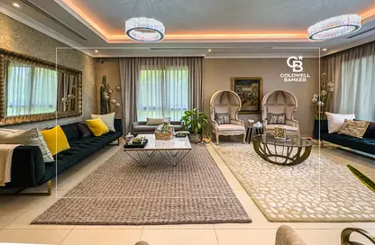 Living Room image for: Villa - 4 Bedrooms - 5 Bathrooms for sale in Villa Lantana 2 - Villa Lantana - Al Barsha - Dubai, Image 1