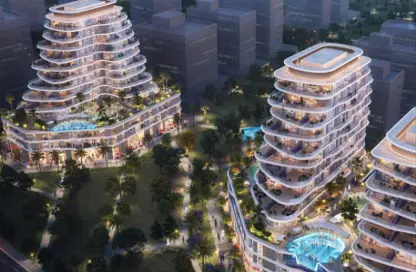 Apartment - 1 Bedroom - 2 Bathrooms for sale in Zephyra - Dubai Islands - Dubai