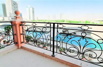 شقة - غرفة نوم - 1 حمام للايجار في طراز البحر المتوسط - مساكن القناه المائية - مدينة دبي الرياضية - دبي