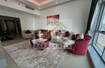 Apartment - 2 Bedrooms - 2 Bathrooms for rent in Ajman Corniche Residences - Ajman Corniche Road - Ajman