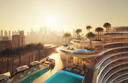 Apartment - Studio - 1 Bathroom for sale in Binghatti Aquarise - Business Bay - Dubai