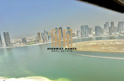 Apartment - 3 Bedrooms - 4 Bathrooms for rent in Al Mamzar Tower - Al Mamzar - Sharjah - Sharjah