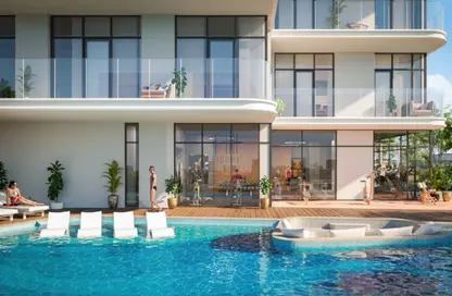 Pool image for: Apartment - 3 Bathrooms for sale in Avant Garde Residences - Jumeirah Village Circle - Dubai, Image 1
