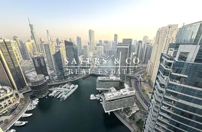 شقة - 2 غرف نوم - 2 حمامات للايجار في البرج الاوسط - باي سنترال - دبي مارينا - دبي