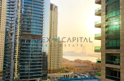 شقة - 1 حمام للايجار في سكاي فيو - دبي مارينا - دبي