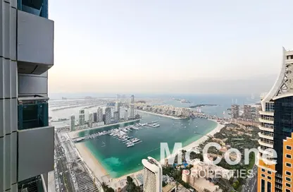 Apartment - 2 Bedrooms - 3 Bathrooms for rent in Princess Tower - Dubai Marina - Dubai