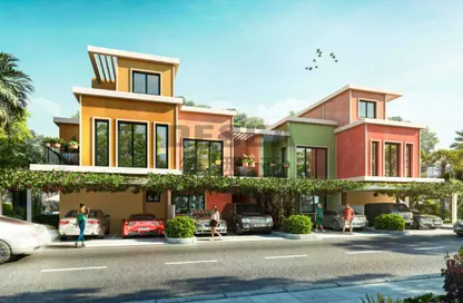 Townhouse - 4 Bedrooms - 3 Bathrooms for sale in Portofino - Damac Lagoons - Dubai