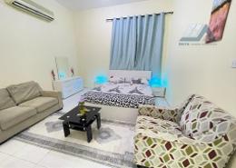 Living Room image for: Studio - 1 bathroom for rent in Khalifa City A Villas - Khalifa City A - Khalifa City - Abu Dhabi, Image 1