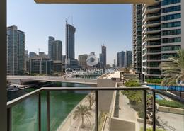 Balcony image for: Apartment - 1 bedroom - 1 bathroom for sale in Marina Quay East - Marina Quays - Dubai Marina - Dubai, Image 1