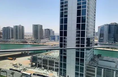 شقة - 1 حمام للايجار في ماركيز سكوير تاور - الخليج التجاري - دبي