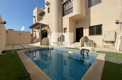 Villa - 6 Bedrooms for rent in Al Khaleej Al Arabi Street - Al Bateen - Abu Dhabi