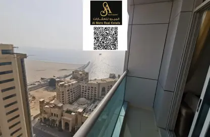 Apartment - 2 Bedrooms - 3 Bathrooms for rent in Ajman Corniche Residences - Ajman Corniche Road - Ajman
