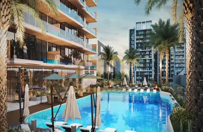 Apartment - 2 Bedrooms - 3 Bathrooms for sale in Sky Livings By Peace Homes - Jumeirah Village Circle - Dubai