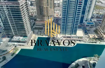 شقة - غرفة نوم - 2 حمامات للايجار في ليك سايد ريزيدنس - (JLT) مجمع A - أبراج بحيرة الجميرا - دبي