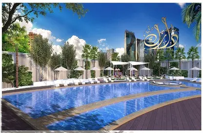 Pool image for: Apartment - 3 Bedrooms - 4 Bathrooms for sale in Gemz by Danube - Al Furjan - Dubai, Image 1