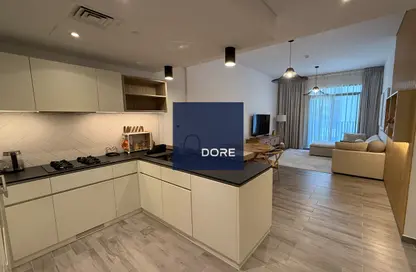 شقة - غرفة نوم - 2 حمامات للايجار في بلغرافيا سكوير - قرية الجميرا سركل - دبي