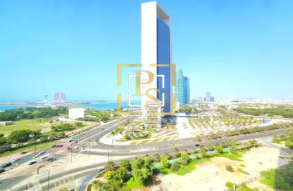 شقة - 2 غرف نوم - 3 حمامات للايجار في أبراج الاتحاد - شارع الكورنيش - أبوظبي