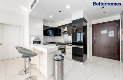 صورة لـ مطبخ شقة - غرفة نوم - 1 حمام للايجار في ذا سيجنتشر - برج خليفة - دبي وسط المدينة - دبي ، صورة رقم 1