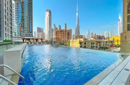 Apartment - 1 Bedroom - 2 Bathrooms for rent in Bellevue Tower 2 - Bellevue Towers - Downtown Dubai - Dubai