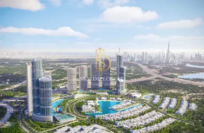 Apartment - 1 Bedroom - 1 Bathroom for sale in 350 Riverside Crescent - Sobha Hartland II - Bukadra - Dubai