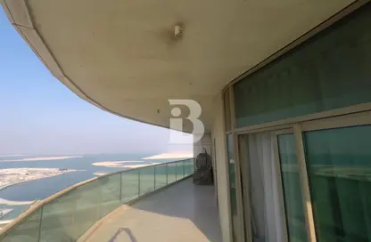 Balcony image for: Apartment - 2 Bedrooms - 4 Bathrooms for sale in Beach Towers - Shams Abu Dhabi - Al Reem Island - Abu Dhabi, Image 1