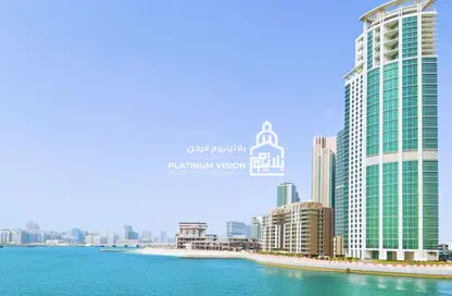 Apartment - 1 Bedroom - 2 Bathrooms for rent in RAK Tower - Marina Square - Al Reem Island - Abu Dhabi