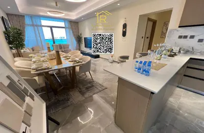 Apartment - 1 Bedroom - 2 Bathrooms for sale in Ajman Creek Towers - Al Rashidiya 1 - Al Rashidiya - Ajman