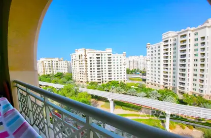 Balcony image for: Apartment - 2 Bedrooms - 4 Bathrooms for sale in Golden Mile 4 - Golden Mile - Palm Jumeirah - Dubai, Image 1