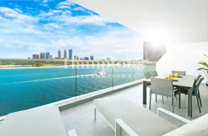 Apartment - 1 Bedroom - 2 Bathrooms for rent in Azure Residences - Palm Jumeirah - Dubai