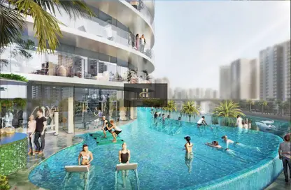 صورة لـ حوض سباحة شقة - 2 غرف نوم - 3 حمامات للبيع في كانال كراون - الخليج التجاري - دبي ، صورة رقم 1