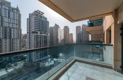 Apartment - 1 Bedroom - 2 Bathrooms for rent in Time Place Tower - Dubai Marina - Dubai