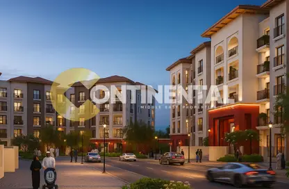 Apartment - 1 Bedroom - 2 Bathrooms for sale in Bloom Living - Zayed City (Khalifa City C) - Khalifa City - Abu Dhabi