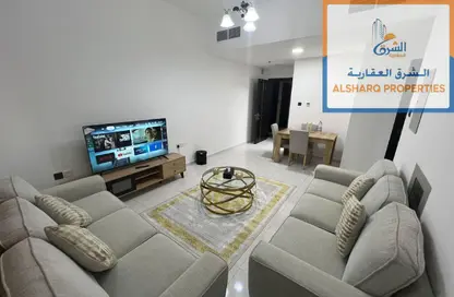 Apartment - 1 Bedroom - 2 Bathrooms for rent in Ajman Corniche Residences - Ajman Corniche Road - Ajman