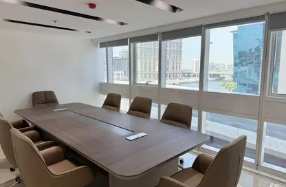 Business Centre - Studio - 2 Bathrooms for rent in The Court Tower - Business Bay - Dubai