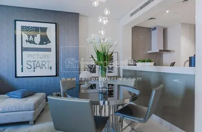 Dining Room image for: Apartment - 3 Bedrooms - 3 Bathrooms for rent in Tower B - DAMAC Towers by Paramount - Business Bay - Dubai, Image 1