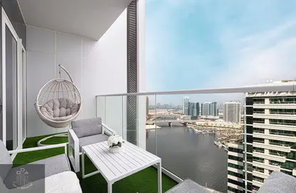 شقة - غرفة نوم - 1 حمام للبيع في مساكن ريفا - الخليج التجاري - دبي