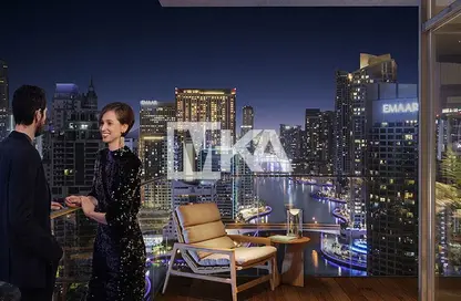 Apartment - 1 Bedroom - 2 Bathrooms for sale in Dubai Marina - Dubai