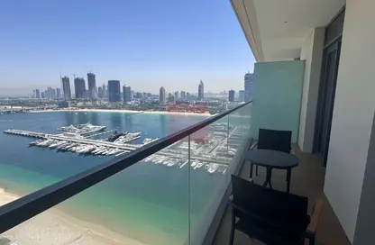 Apartment - 1 Bedroom - 1 Bathroom for rent in Marina Vista - EMAAR Beachfront - Dubai Harbour - Dubai