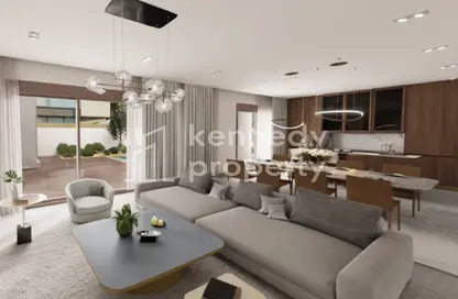 Living / Dining Room image for: Villa - 4 Bedrooms - 6 Bathrooms for sale in Saadiyat Lagoons - Saadiyat Island - Abu Dhabi, Image 1